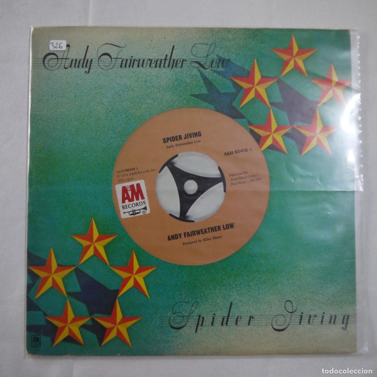 Discos de vinilo: ANDY FAIRWEATHER LOW - SPIDER JIVING - LP 1975