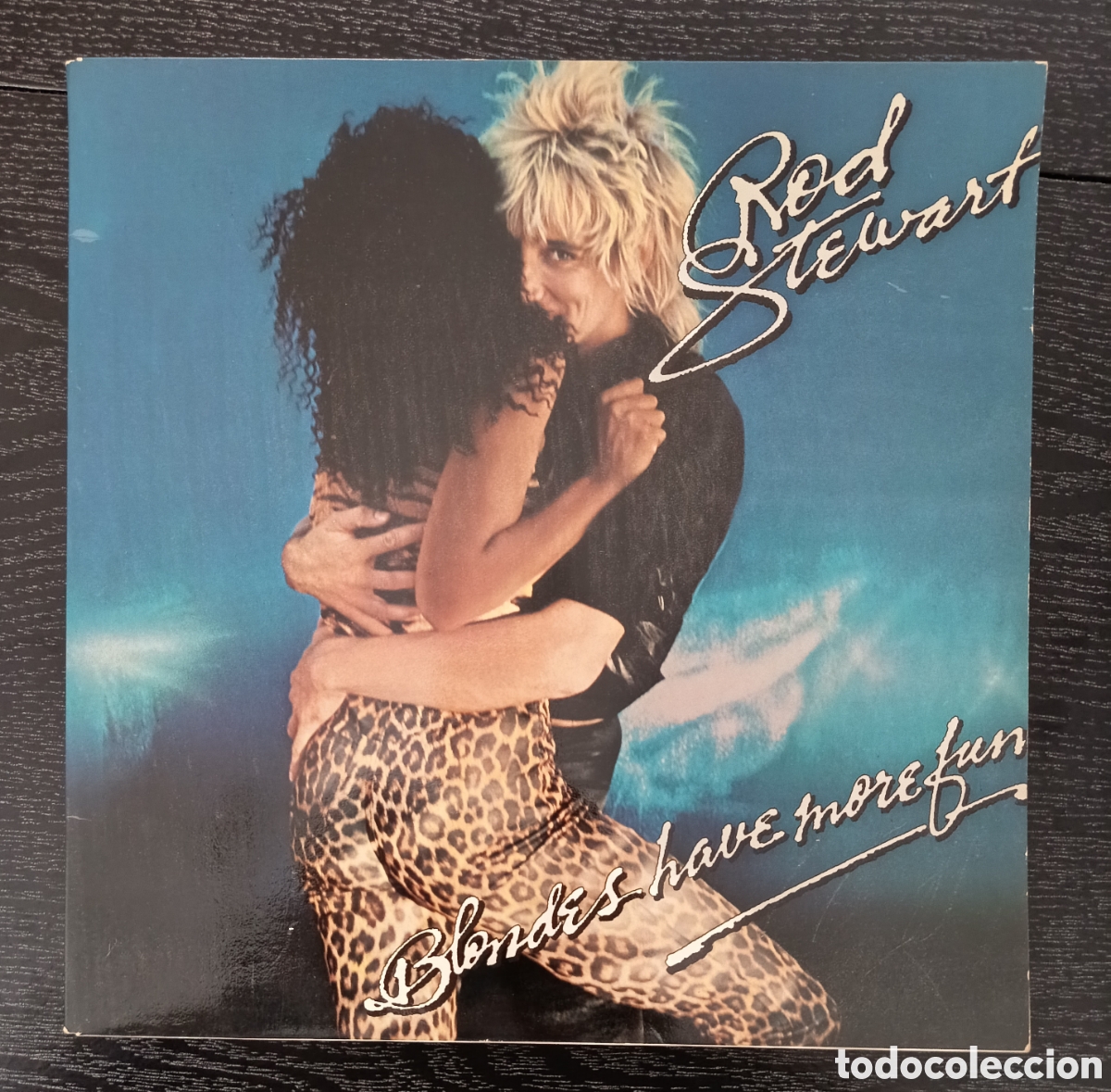 Discos de vinilo: LP Vinilo Rod Stewart Blondes Have More Fun
