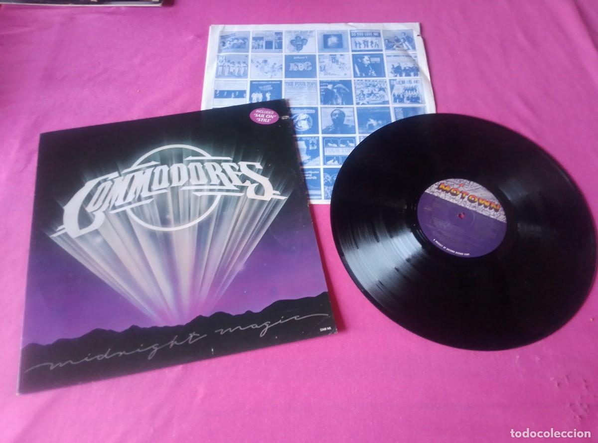 Discos de vinilo: COMMODORES 1973 MIDNIGHT MAGIC LP L31 5 1 - Foto 1