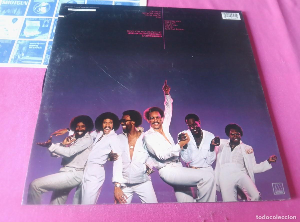 Discos de vinilo: COMMODORES 1973 MIDNIGHT MAGIC LP L31 5 1 - Foto 2