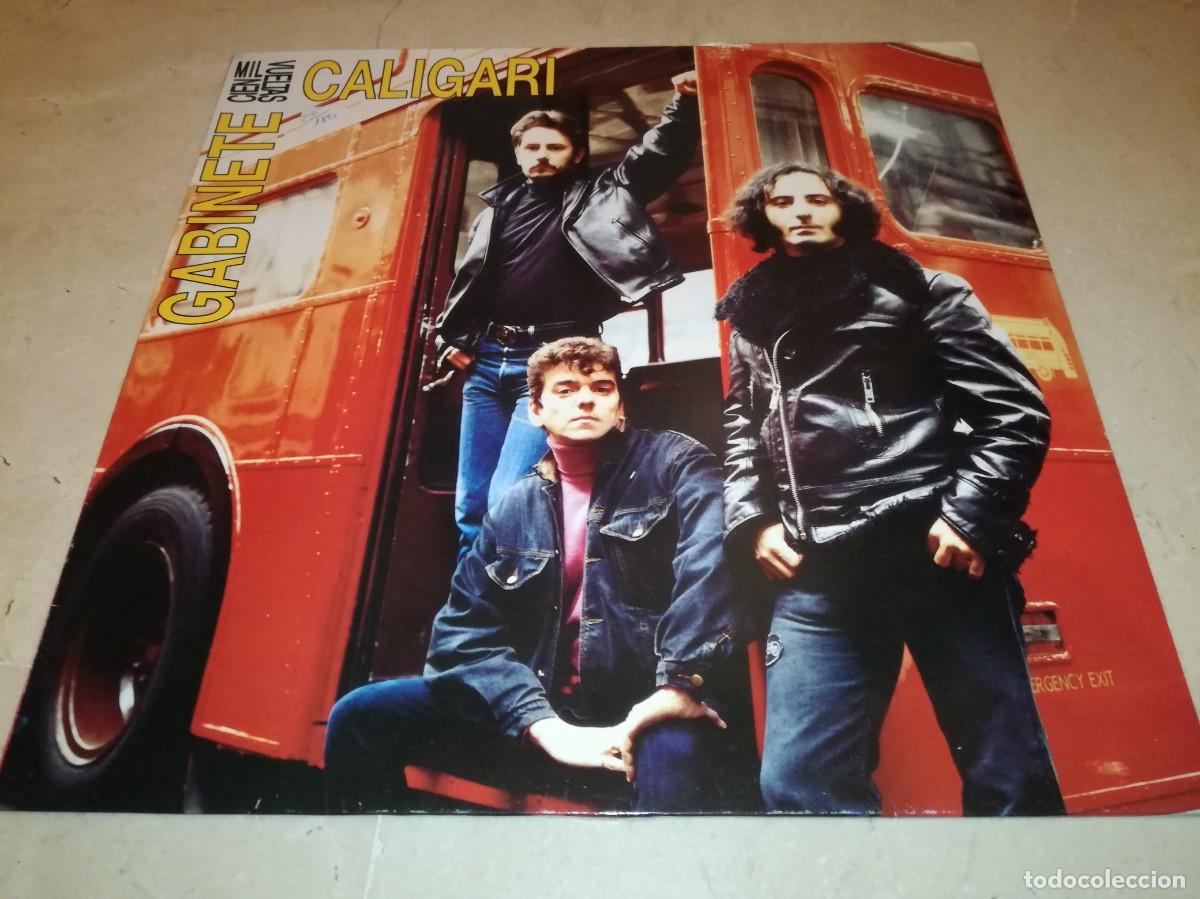 Discos de vinilo: GABINETE GALIGARI-CIEN MIL VUELTAS-CONTIENE ENCARTE-ORIGINAL 1991-VINILO EN EXCELENTE ESTADO