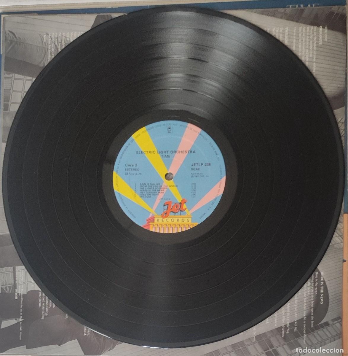 Discos de vinilo: Electric Light Orchestra &ndash; Time (LP, Jet Records, 1981) - Foto 5