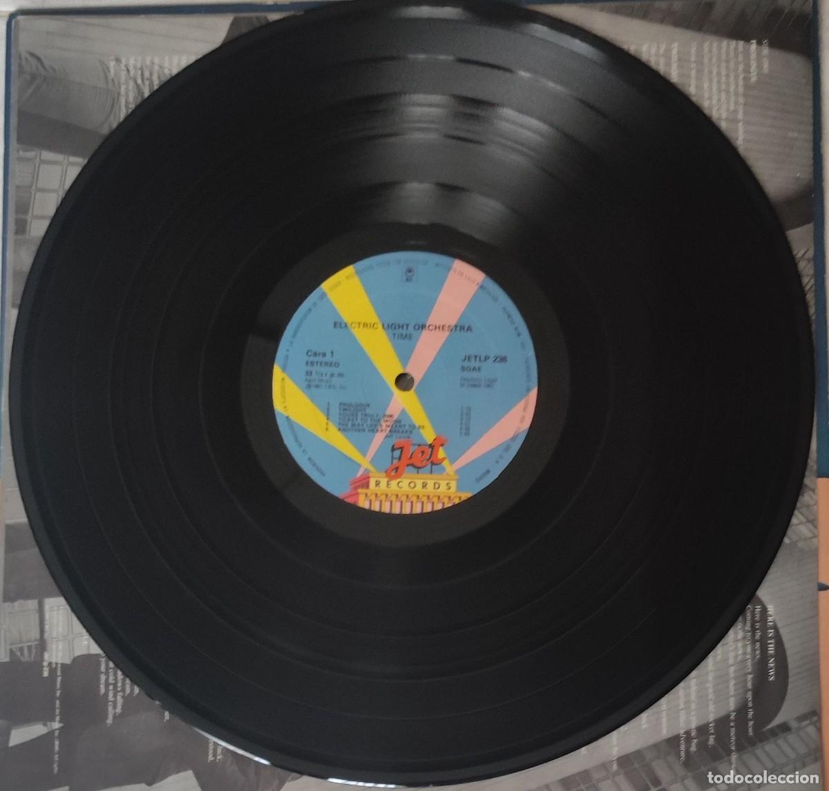 Discos de vinilo: Electric Light Orchestra &ndash; Time (LP, Jet Records, 1981) - Foto 6