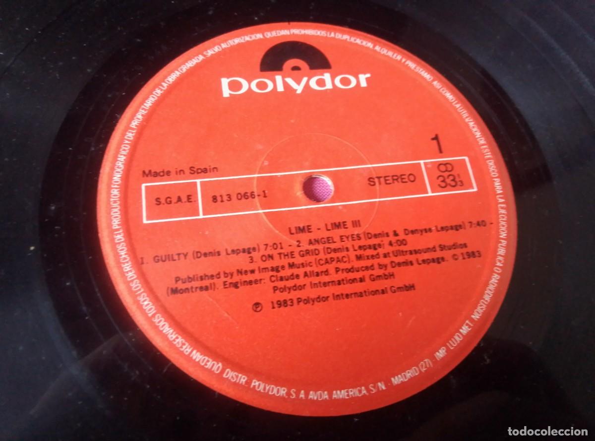 Discos de vinilo: LINE 3 GUILTY 1983 LP L31 5 1 - Foto 4