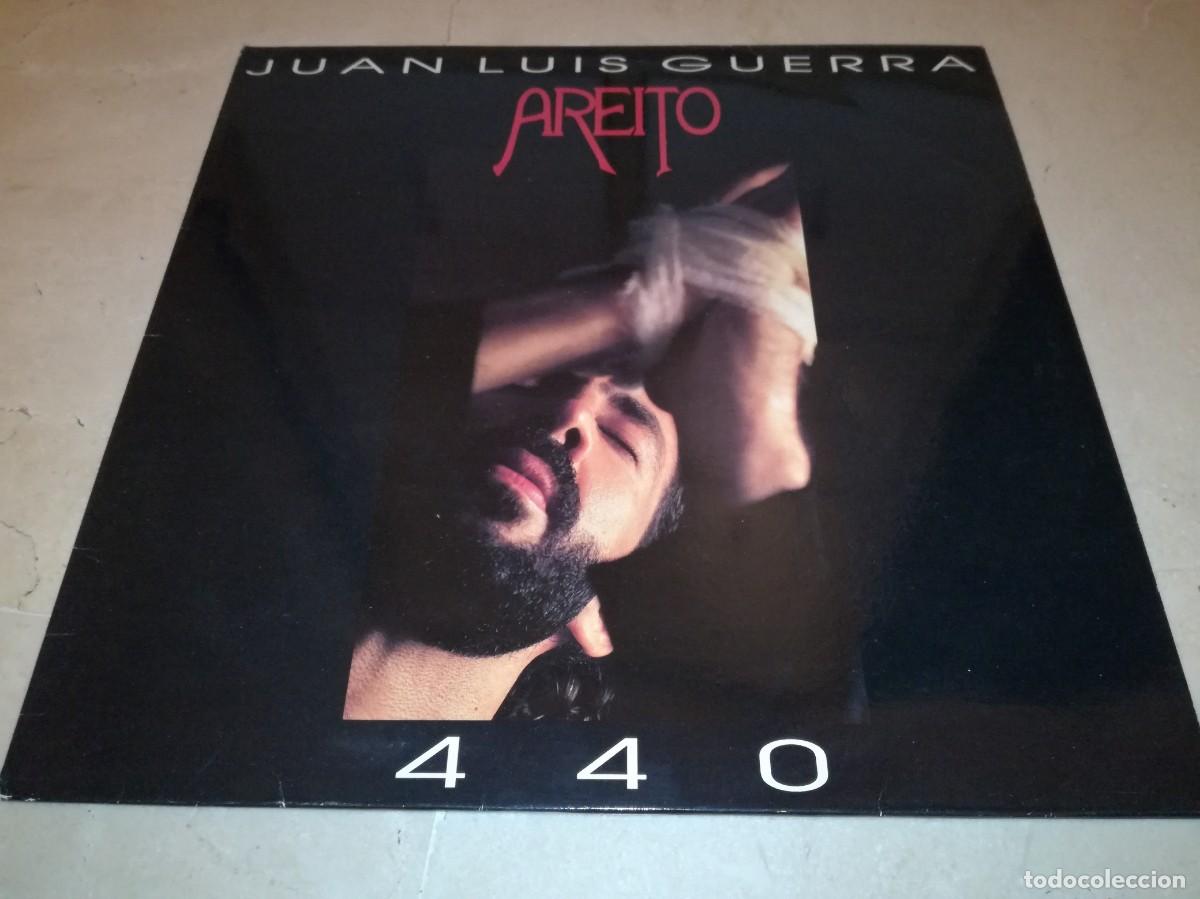 Discos de vinilo: JUAN LUIS GUERRA 4.40-AREITO-CONTIENE ENCARTE-ORIGINAL ESPA&Ntilde;OL 1992-VINILO EN MUY BUEN ESTADO