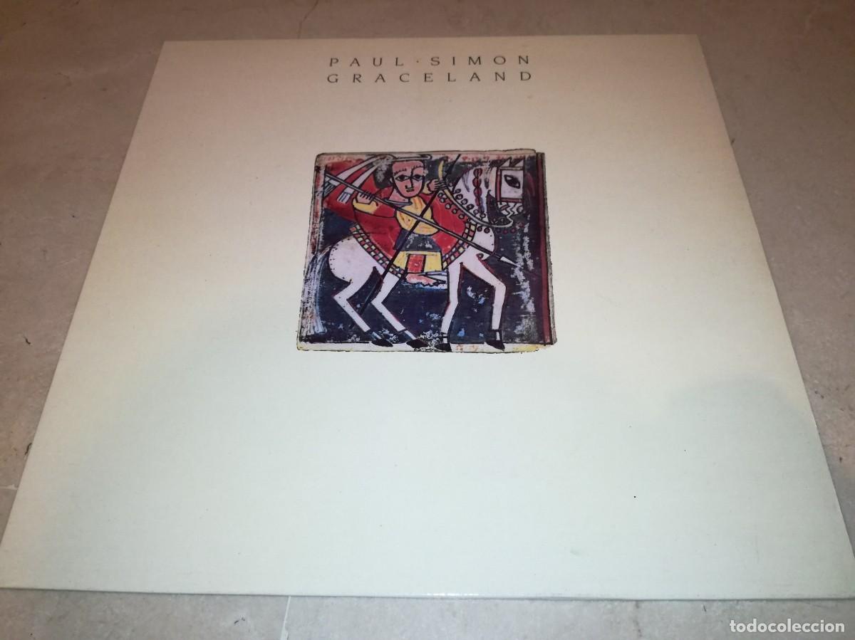 Discos de vinilo: PAUL SIMON-GRACELAND-CONTIENE ENCARTE-ORIGINAL ESPA&Ntilde;OL 1986-EN MUY BUEN ESTADO