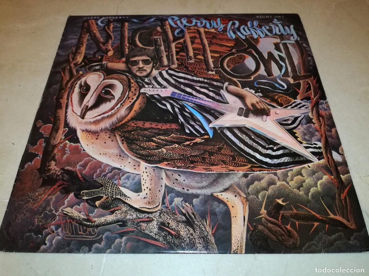 Discos de vinilo: GERRY RAFFERTY-NIGHT OWL-CONTIENE ENCARTE-ORIGINAL ESPA&Ntilde;OL 1979