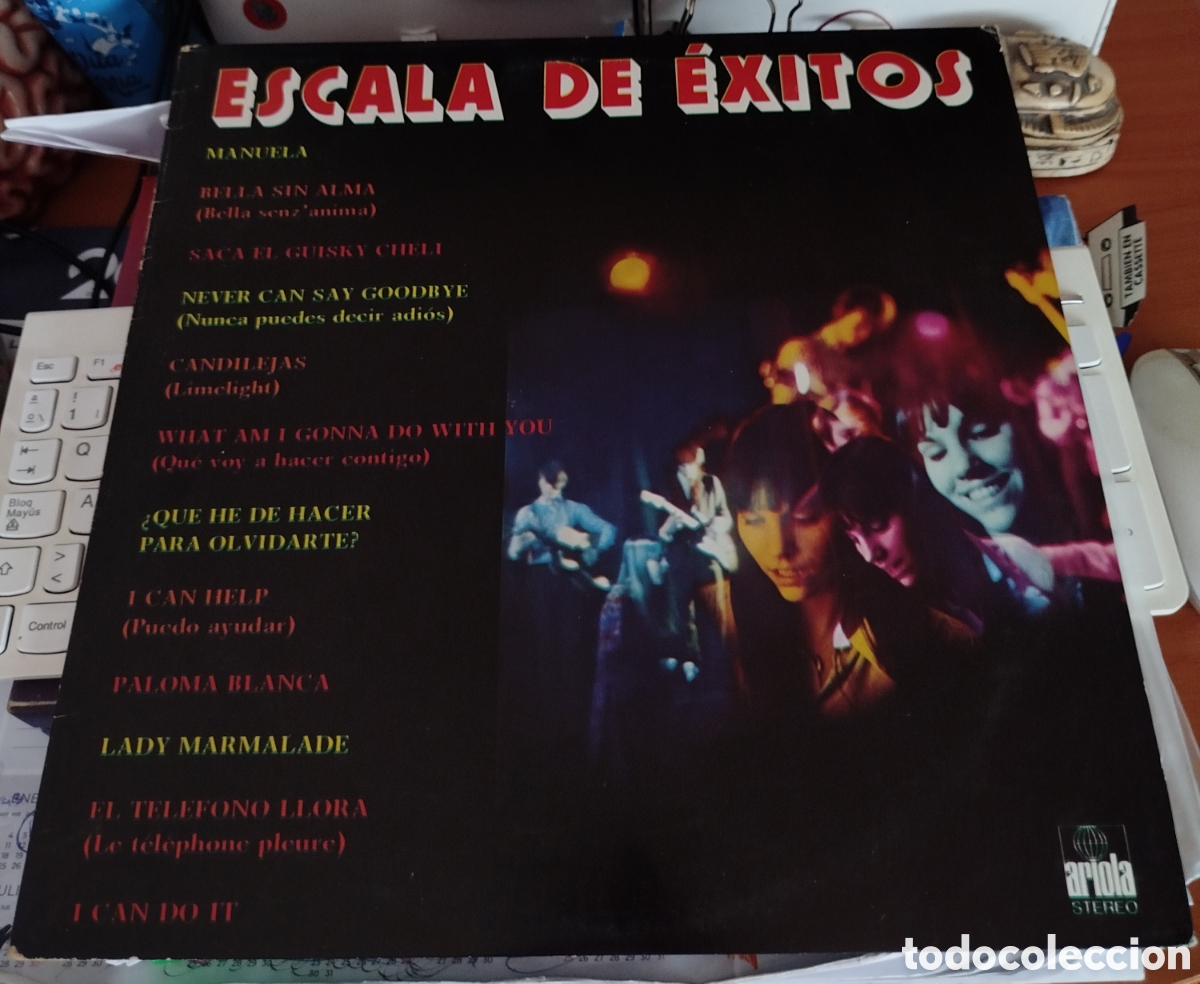 Discos de vinilo: Escala de exitos. Ariola