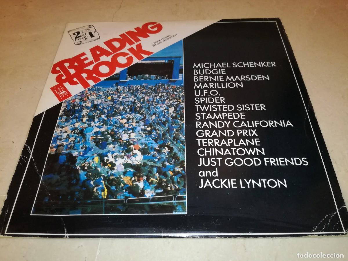 Discos de vinilo: READING ROCK-DOBLE LP-EDICI&Oacute;N ESPA&Ntilde;OLA-EN MUY BUEN ESTADO-UFO, TWISTED SISTER, MARILLION, ETC