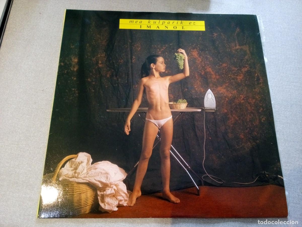 Discos de vinilo: IMANOL MEA KULPARIK EZ LP CON LETRAS 1986
