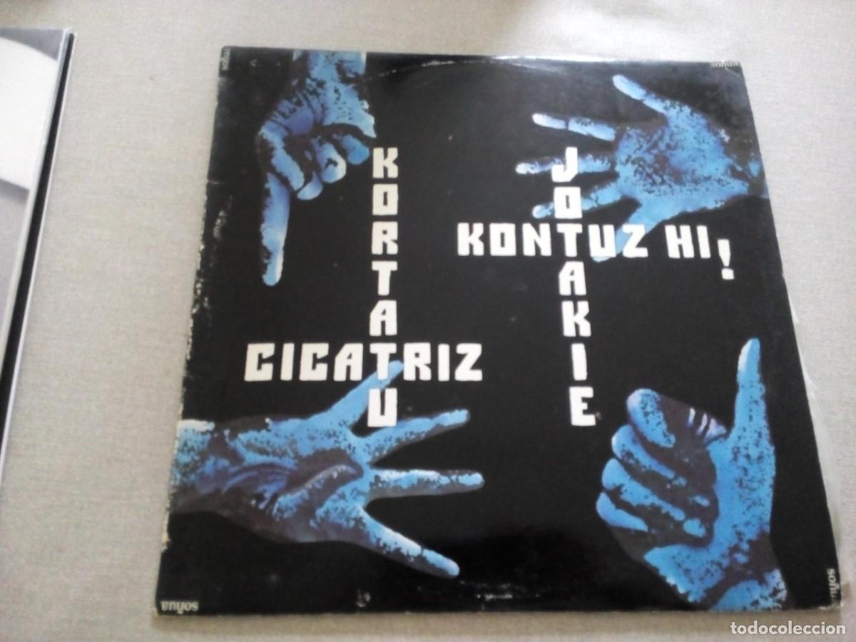 Discos de vinilo: Kortatu - Cicatriz - Jotakie - Kontuz Hi! (LP, Album) INSERTO 1985