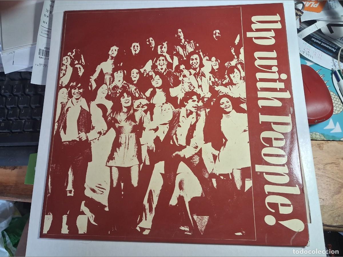 Discos de vinilo: lp up with people. viva la gente. cbs 1972 spain. con p&oacute;ster (seminuevo)