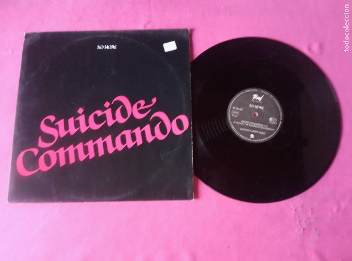 Discos de vinilo: SUICIDE COMMANDO NO MORE 1982 LP L31 5 1
