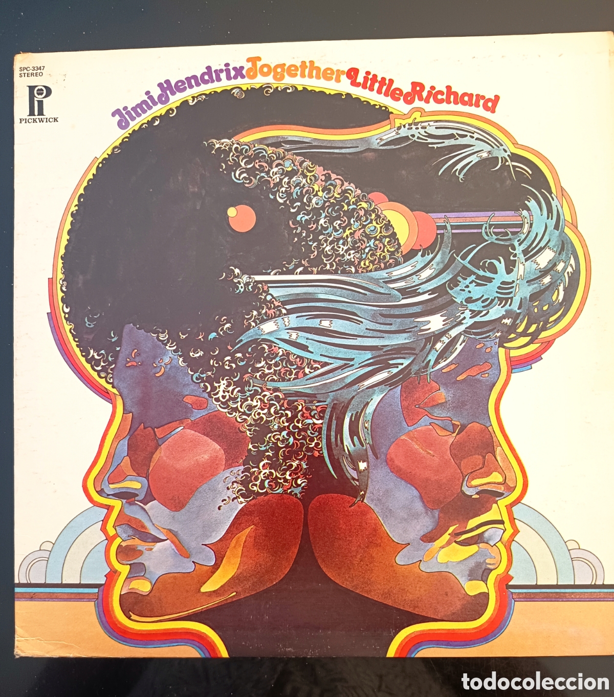 Discos de vinilo: Vinilo Jimi Hendrix Little Richard Together