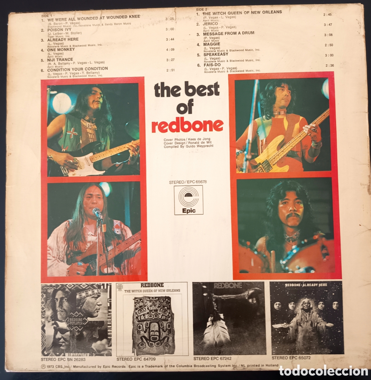 Discos de vinilo: Vinilo Redbone The Best Of - Foto 2