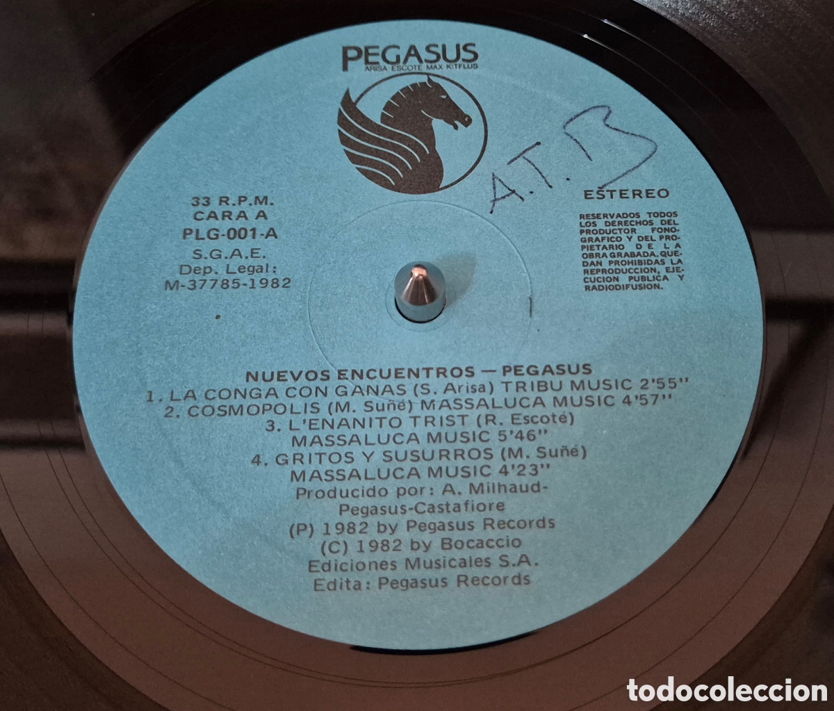 Discos de vinilo: Pegasus &ndash; Nuevos Encuentros Lp - Foto 4