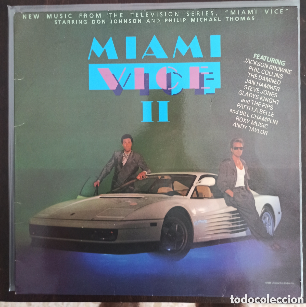 Discos de vinilo: &rdquo;Miami Vice II &ndash; New Music From the Television Series&rdquo;