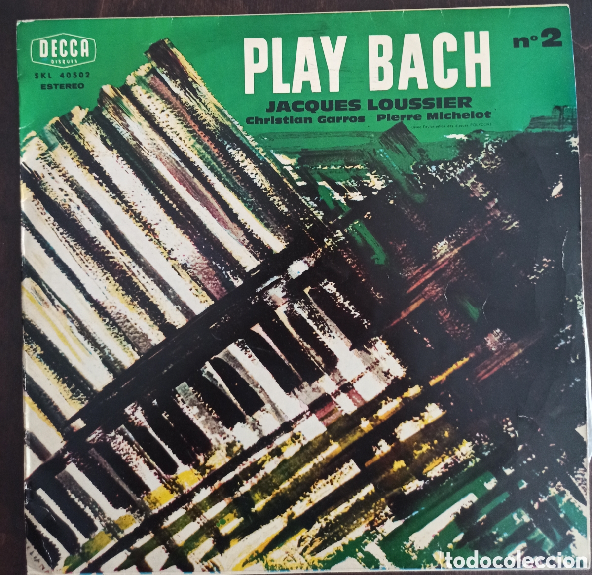 Discos de vinilo: Jacques Loussier Trio &ndash; Play Bach n&ordm; 2