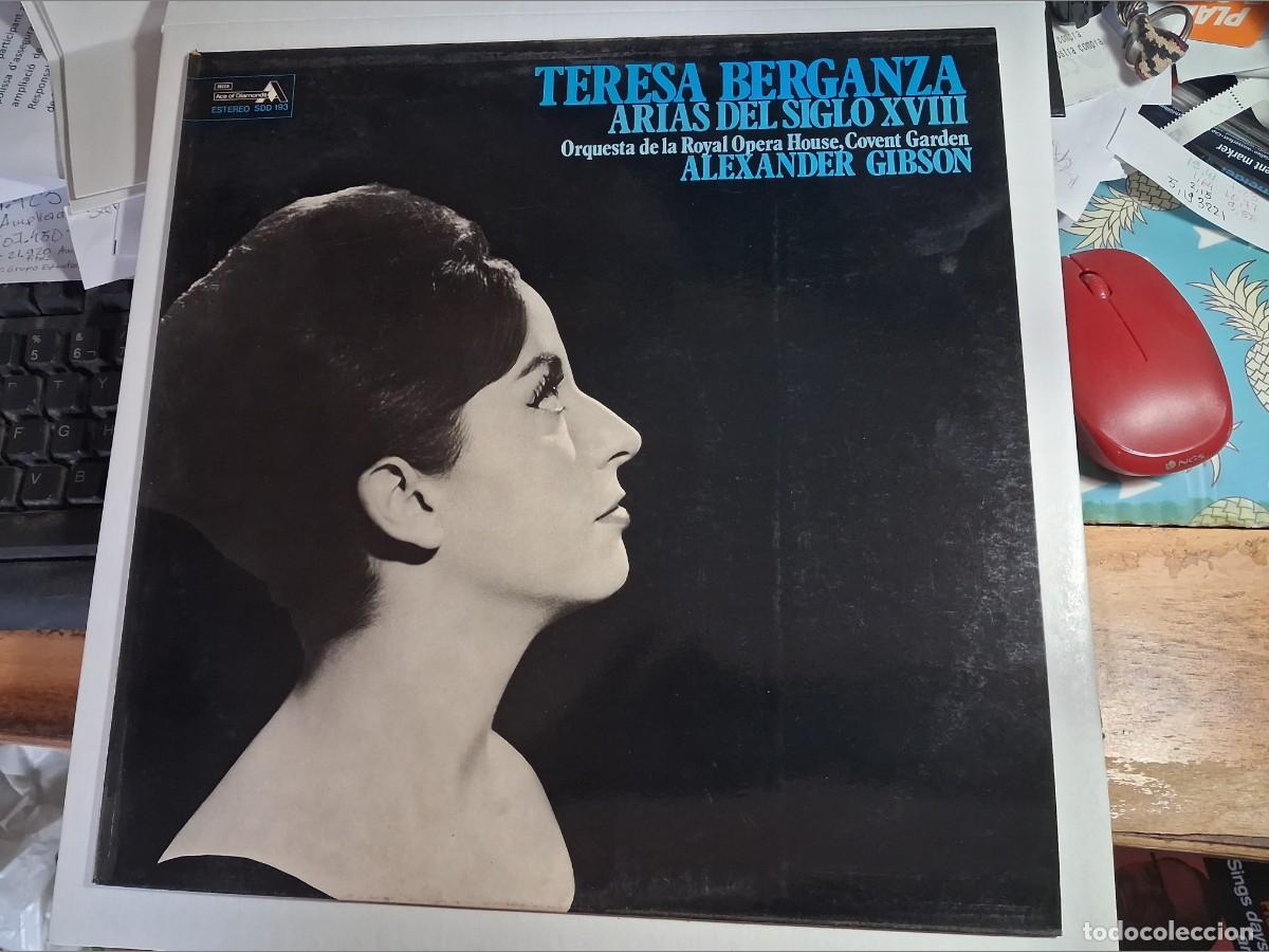 Discos de vinilo: lp teresa berganza. arias del siglo XVIII. ace of diamonds 1974 spain (seminuevo)