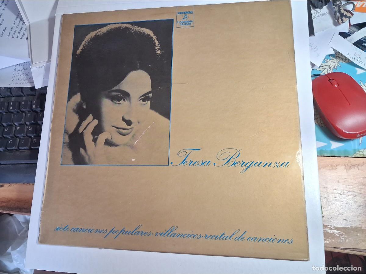 Discos de vinilo: lp teresa berganza. siete canciones populares. columbia 1962 spain (seminuevo)