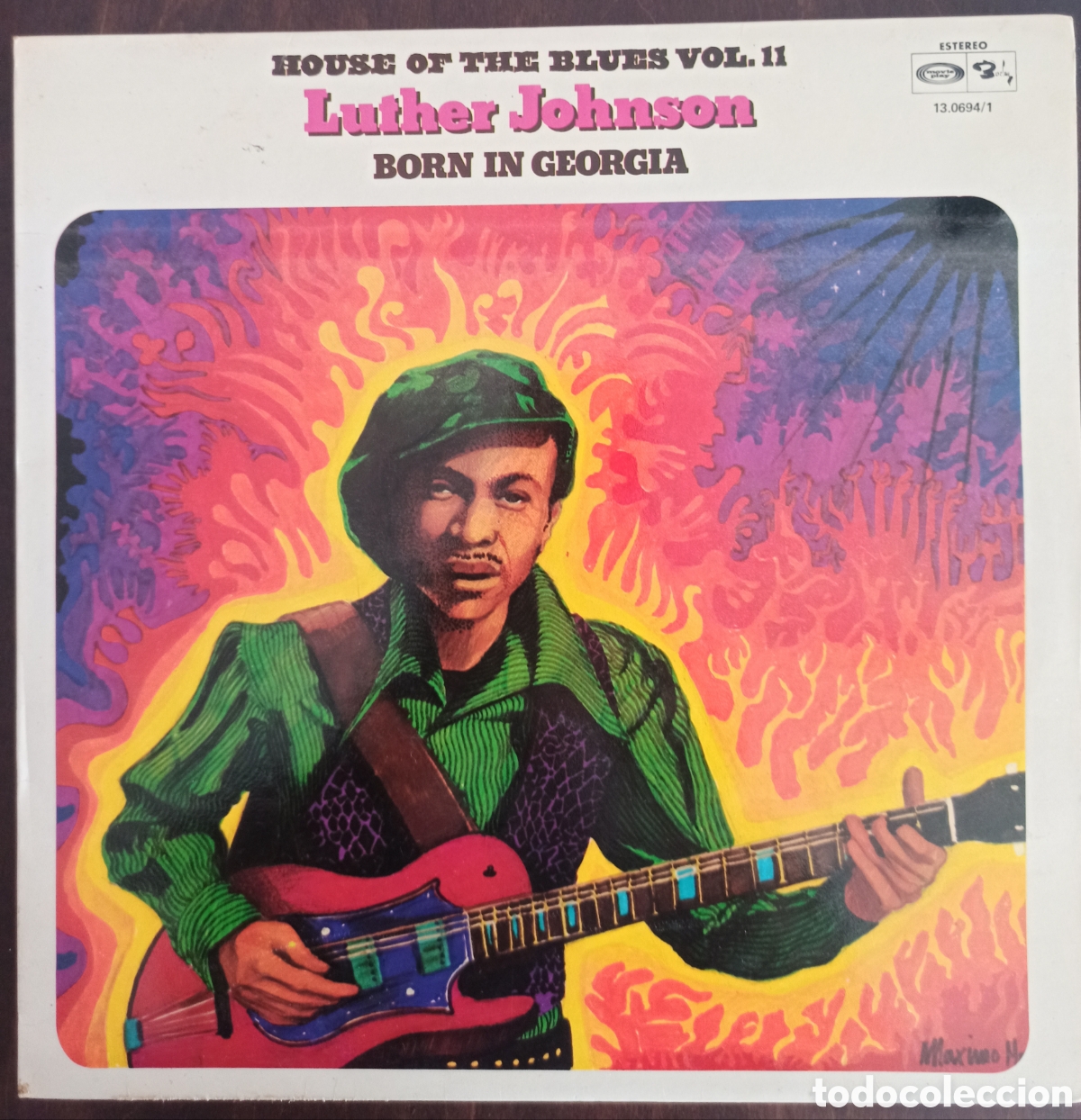 Discos de vinilo: Luther Johnson &ndash; Born in Georgia (House of the Blues Vol. 11)