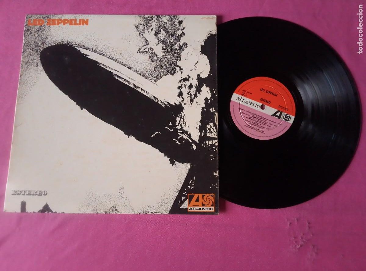 Discos de vinilo: LED ZEPPELIN TU HORA LLEGARA LA VERTIENTE DE LA MONTA&Ntilde;A NEGRA 1969LP L31 5 1