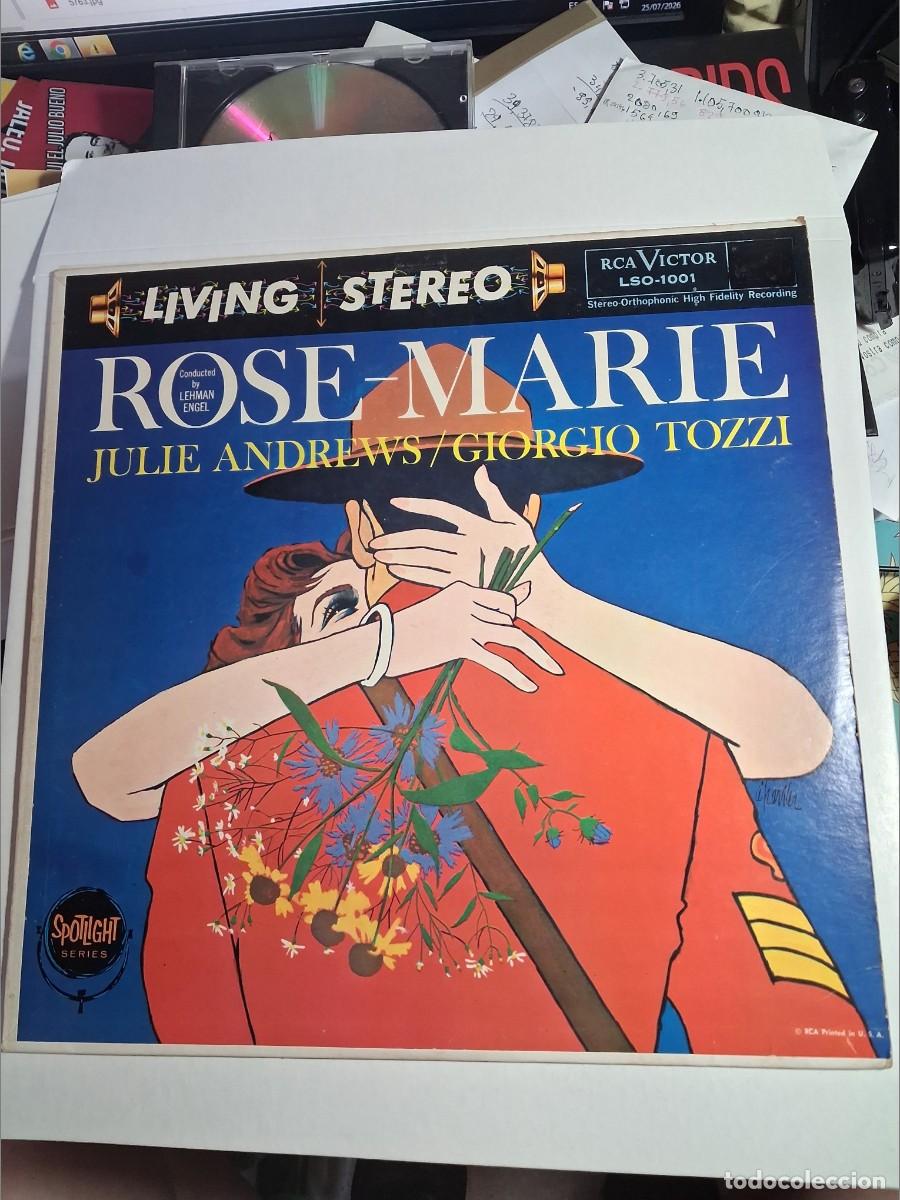 Discos de vinilo: lp rose-marie. rca v&iacute;ctor spain. nunca en tc (seminuevo)