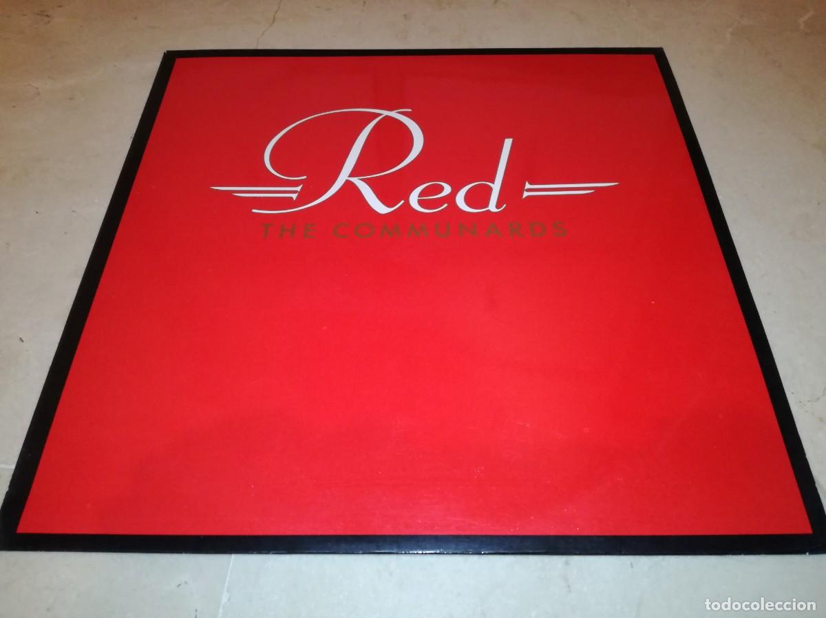 Discos de vinilo: THE COMMUNARDS-RED-CONTIENE ENCARTE-ORIGINAL ESPA&Ntilde;OL 1987