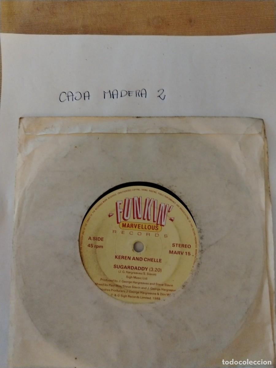Discos de vinilo: Single vinilo keren and chelle, sugardaddy