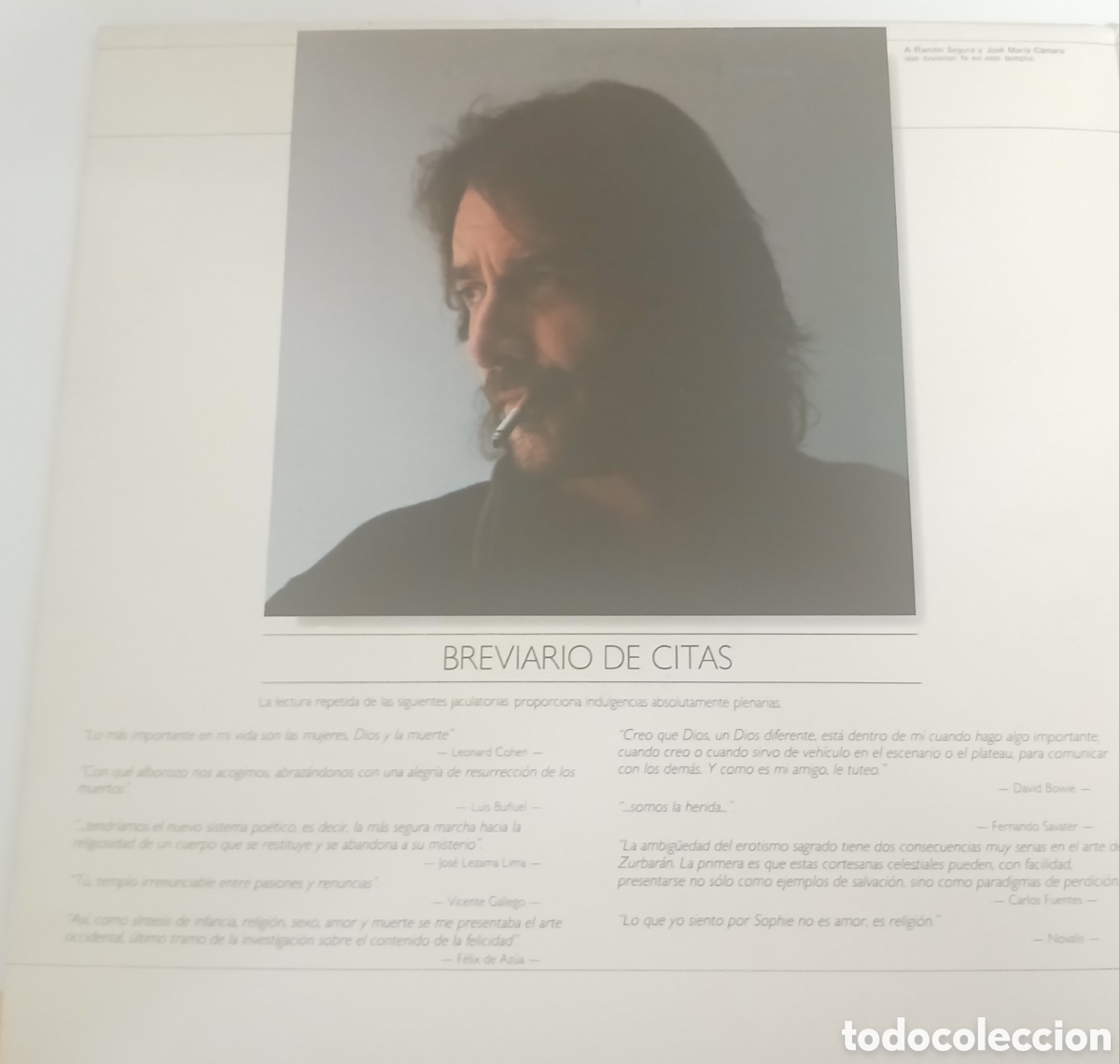 Discos de vinilo: LUIS EDUARDO AUTE TEMPLO DOBKE LP - Foto 2