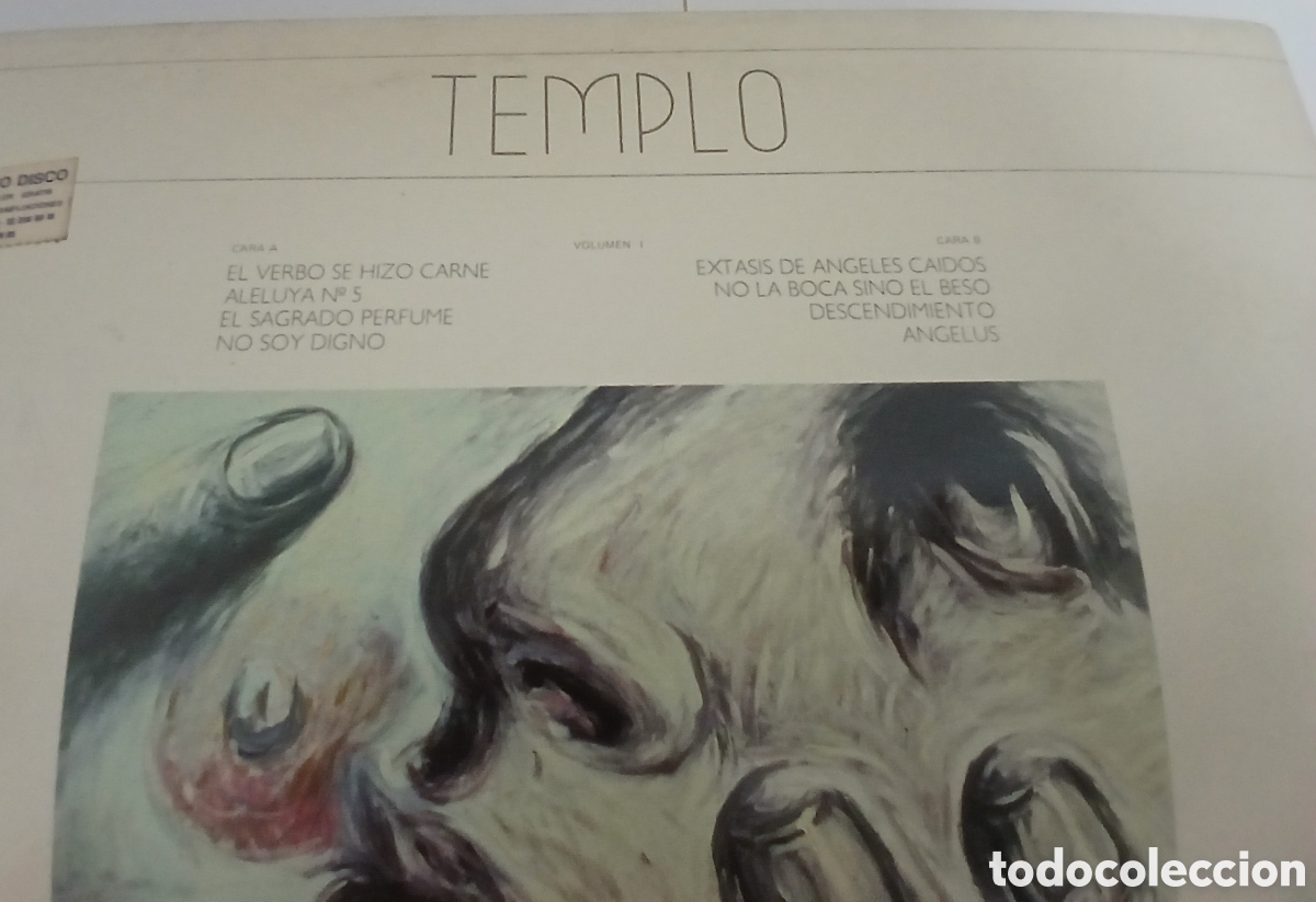 Discos de vinilo: LUIS EDUARDO AUTE TEMPLO DOBKE LP - Foto 4