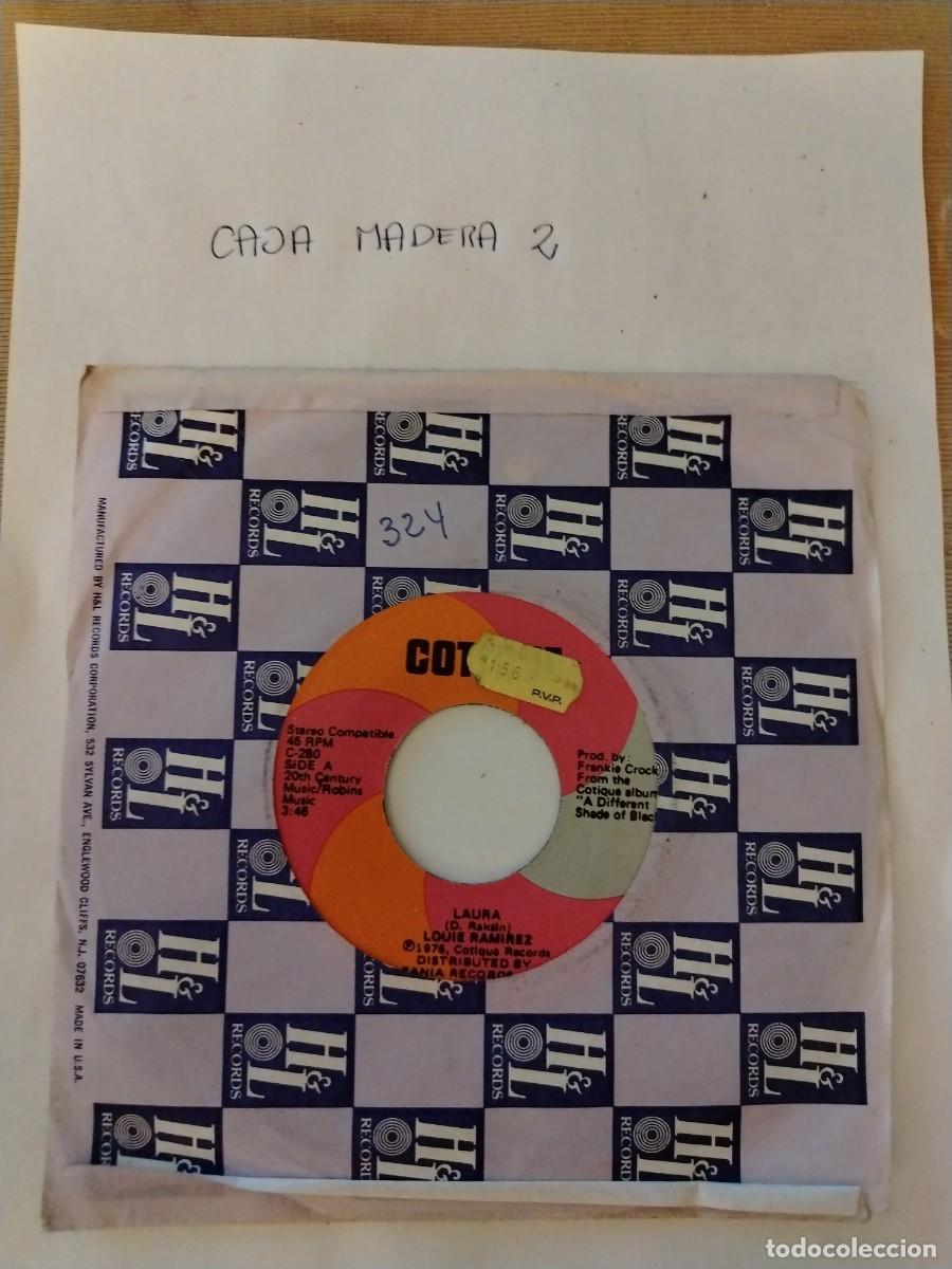 Discos de vinilo: Single vinilo Laura, Louie ramirez
