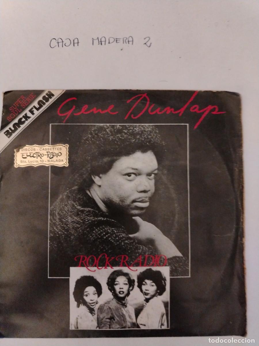 Discos de vinilo: Single vinilo gene Dunlap, rock radio