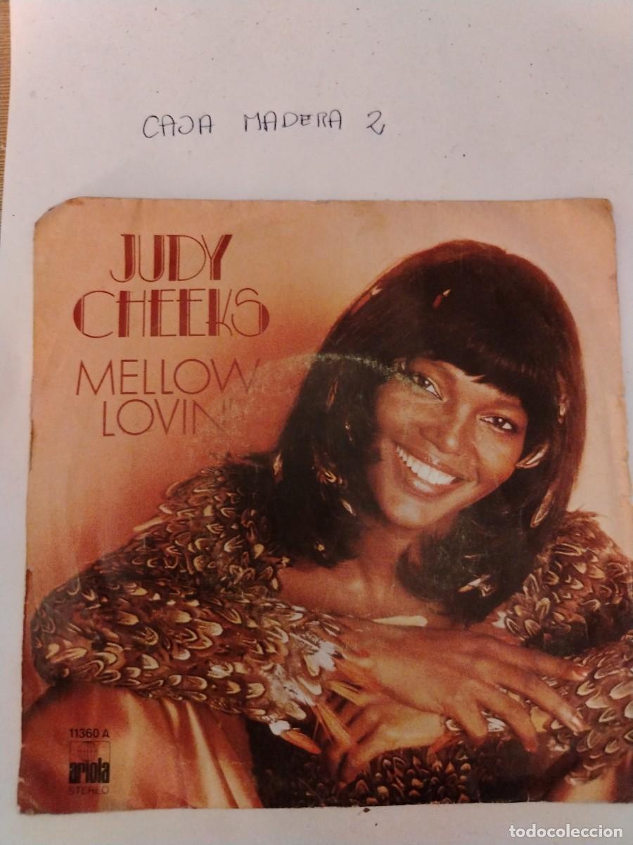 Discos de vinilo: Single vinilo Judy cheeks mellow lovin - Foto 1