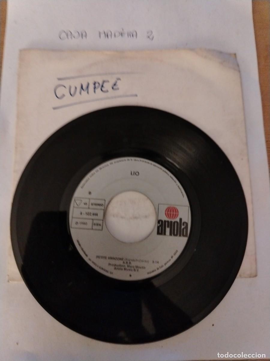 Discos de vinilo: Single vinilo lio, petite amazone