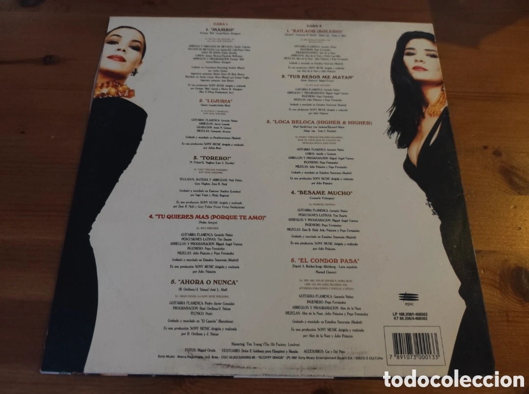 Discos de vinilo: Az&uacute;car moreno disco vinilo - Foto 2