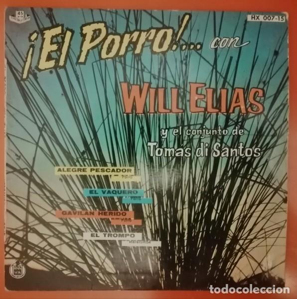 Discos de vinilo: Will Elias Con El Conjunto De Tom&aacute;s Di Santos &ndash; &iexcl;El Porro!...