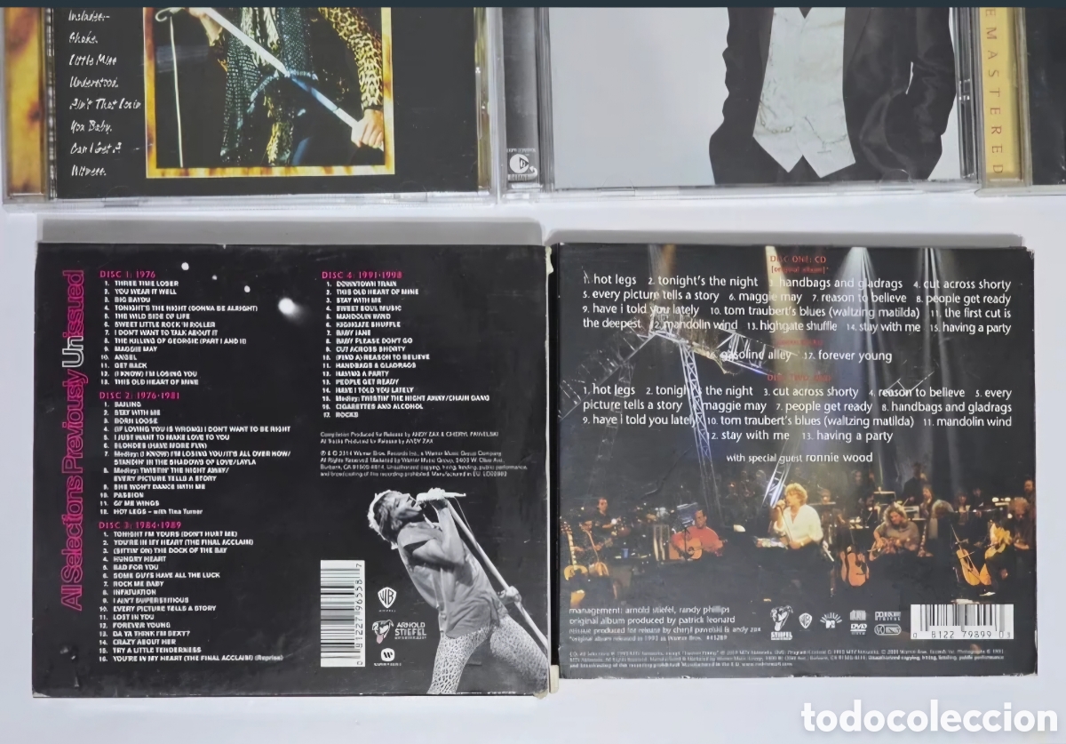 Discos de vinilo: CDS ROD STEWART LOTE DE 46 - Foto 7