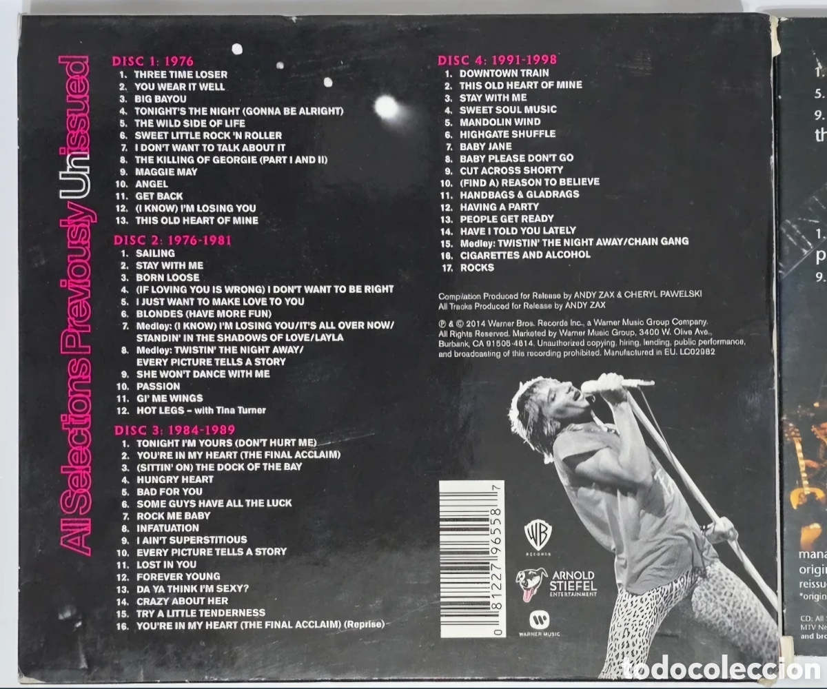 Discos de vinilo: CDS ROD STEWART LOTE DE 46 - Foto 8