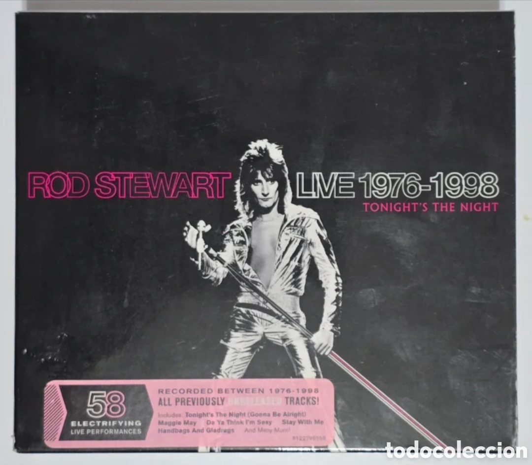 Discos de vinilo: CDS ROD STEWART LOTE DE 46 - Foto 9