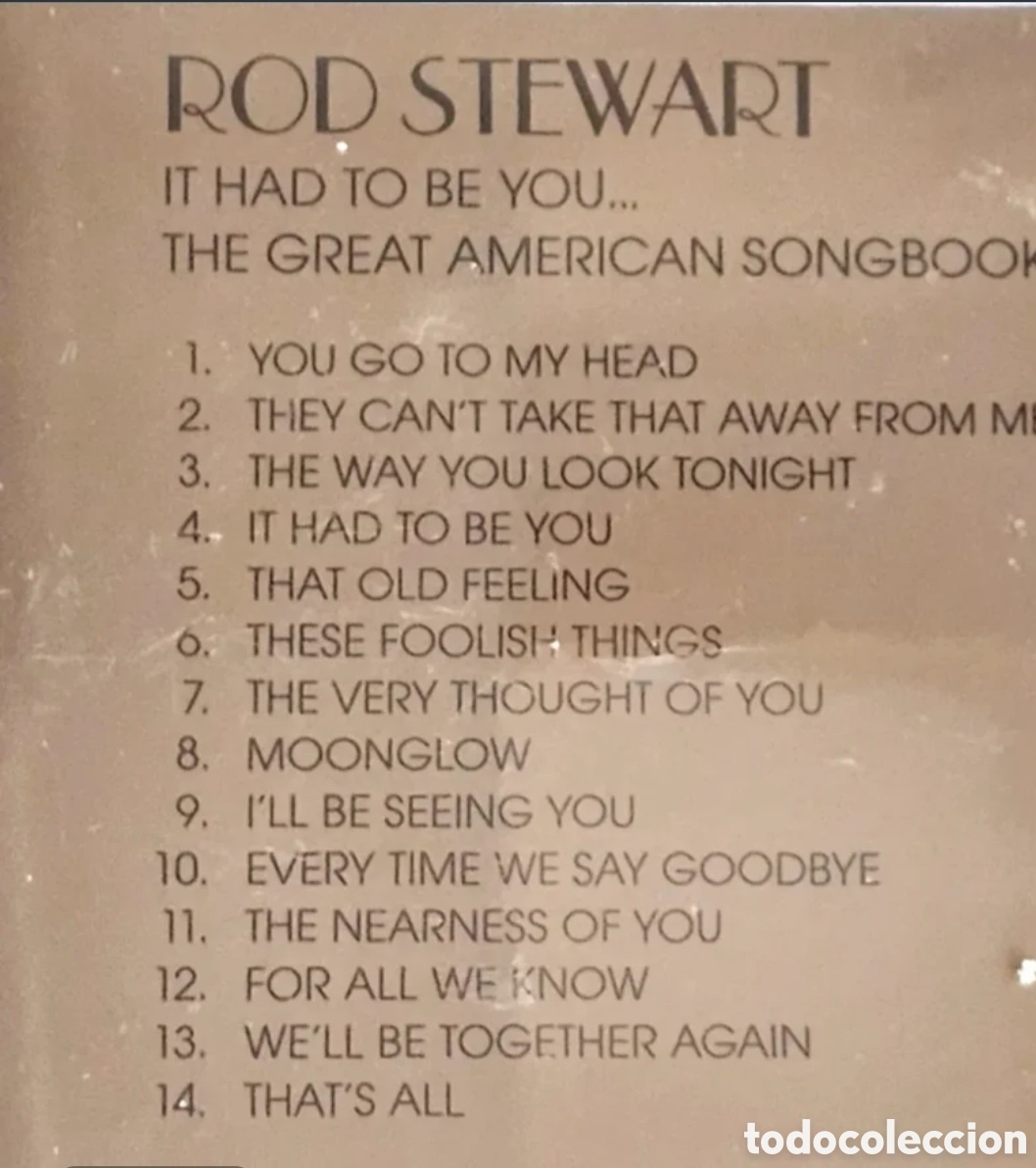 Discos de vinilo: CDS ROD STEWART LOTE DE 46 - Foto 16