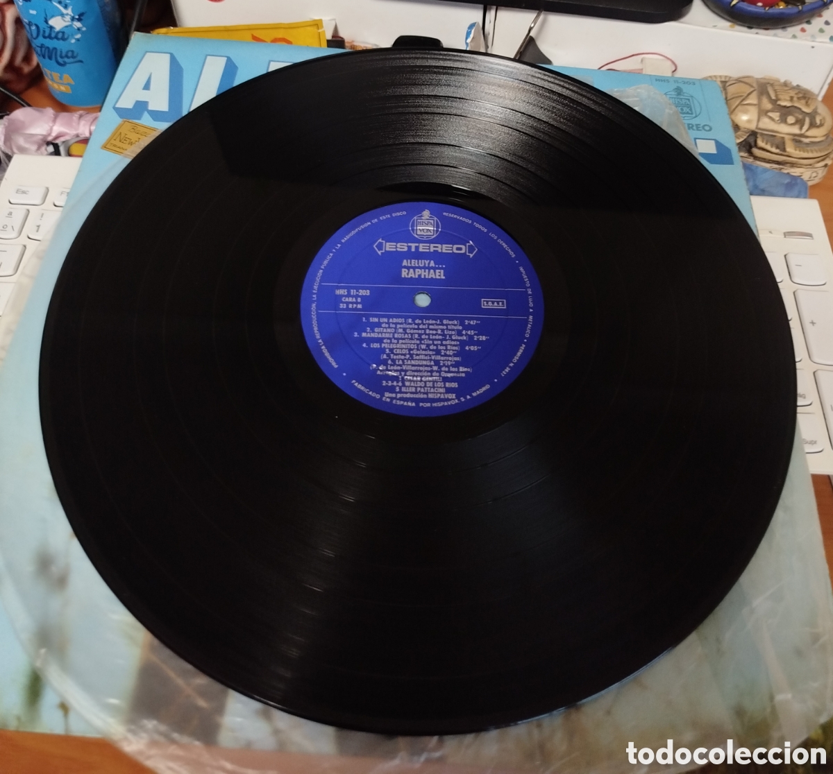 Discos de vinilo: Raphael - Aleluya...Hispa box - Foto 2