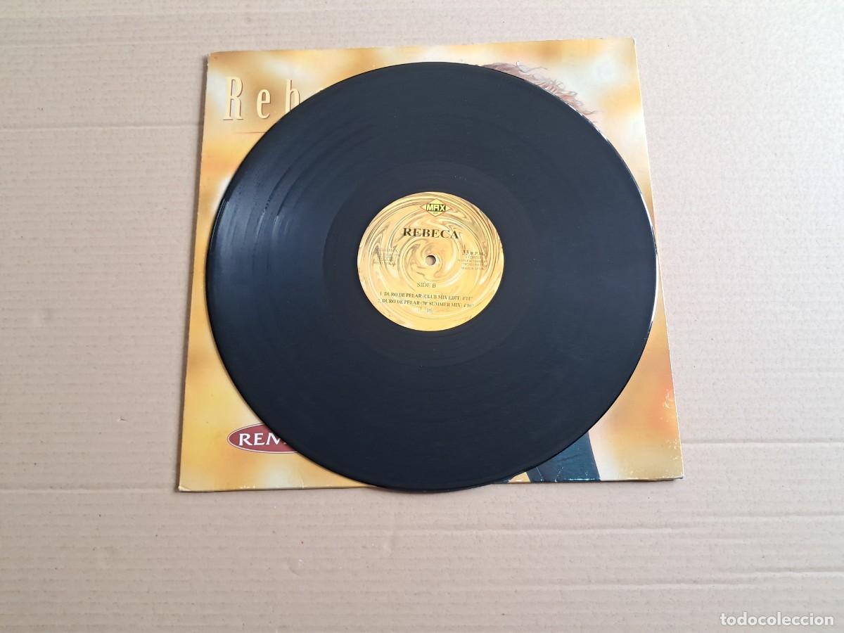 Discos de vinilo: REBECA - DURO DE PELAR MAXI SINGLE 1996 - Foto 4