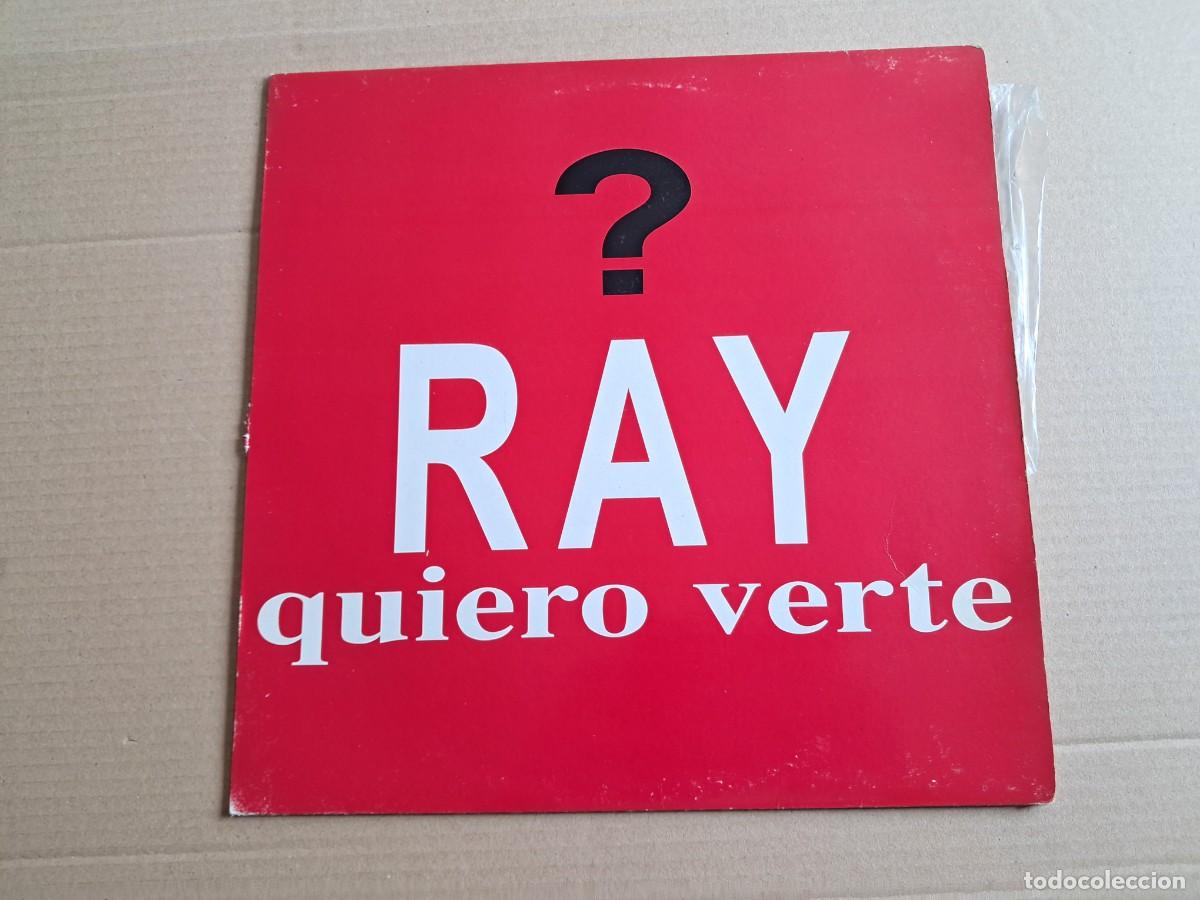Discos de vinilo: RAY - QUIERO VERTE MAXI SINGLE 1992 SYNTHPOP