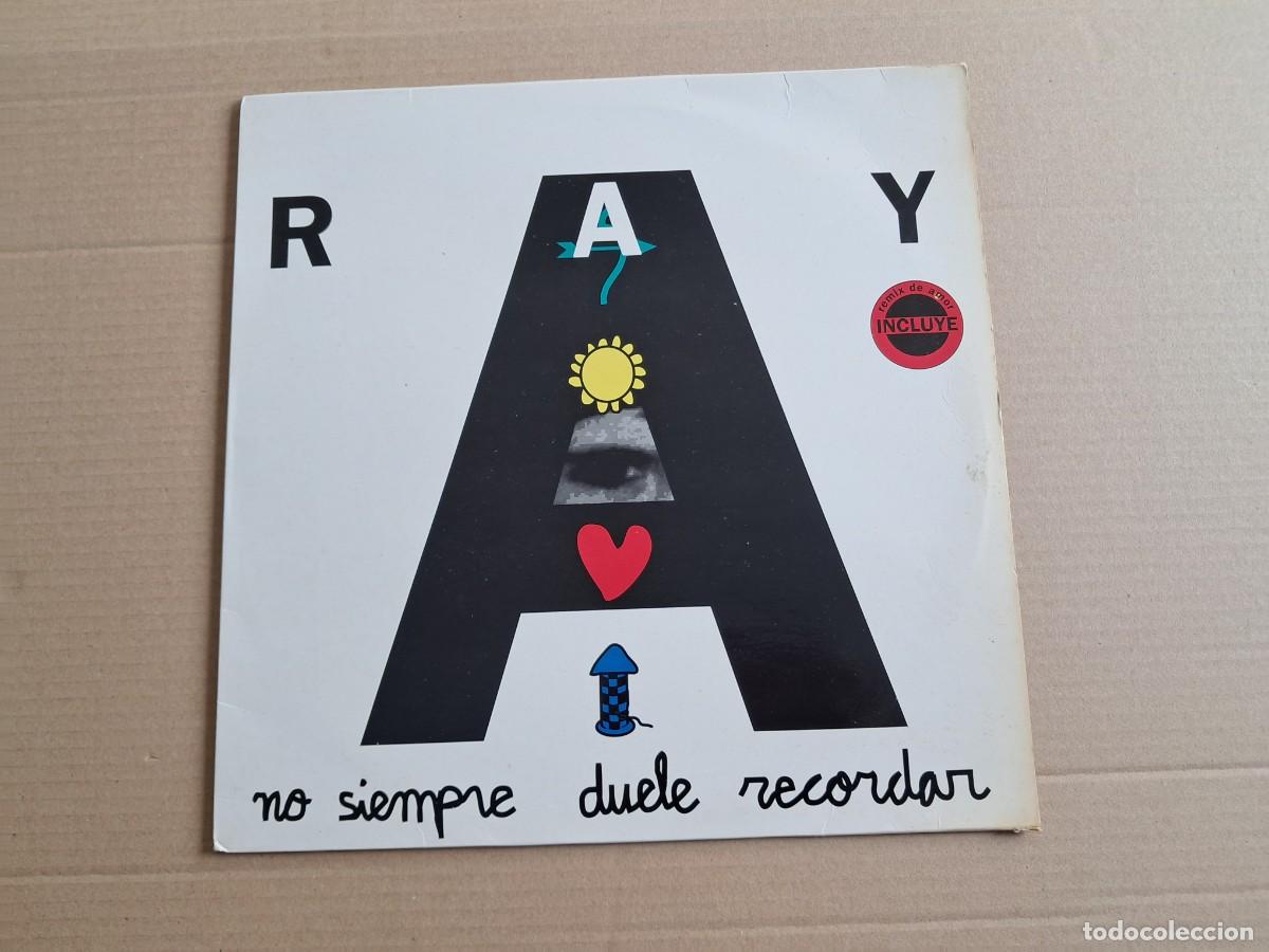 Discos de vinilo: RAY - NO SIEMPRE DUELE RECORDAR MAXI SINGLE 1993 SYNTHPOP - Foto 1