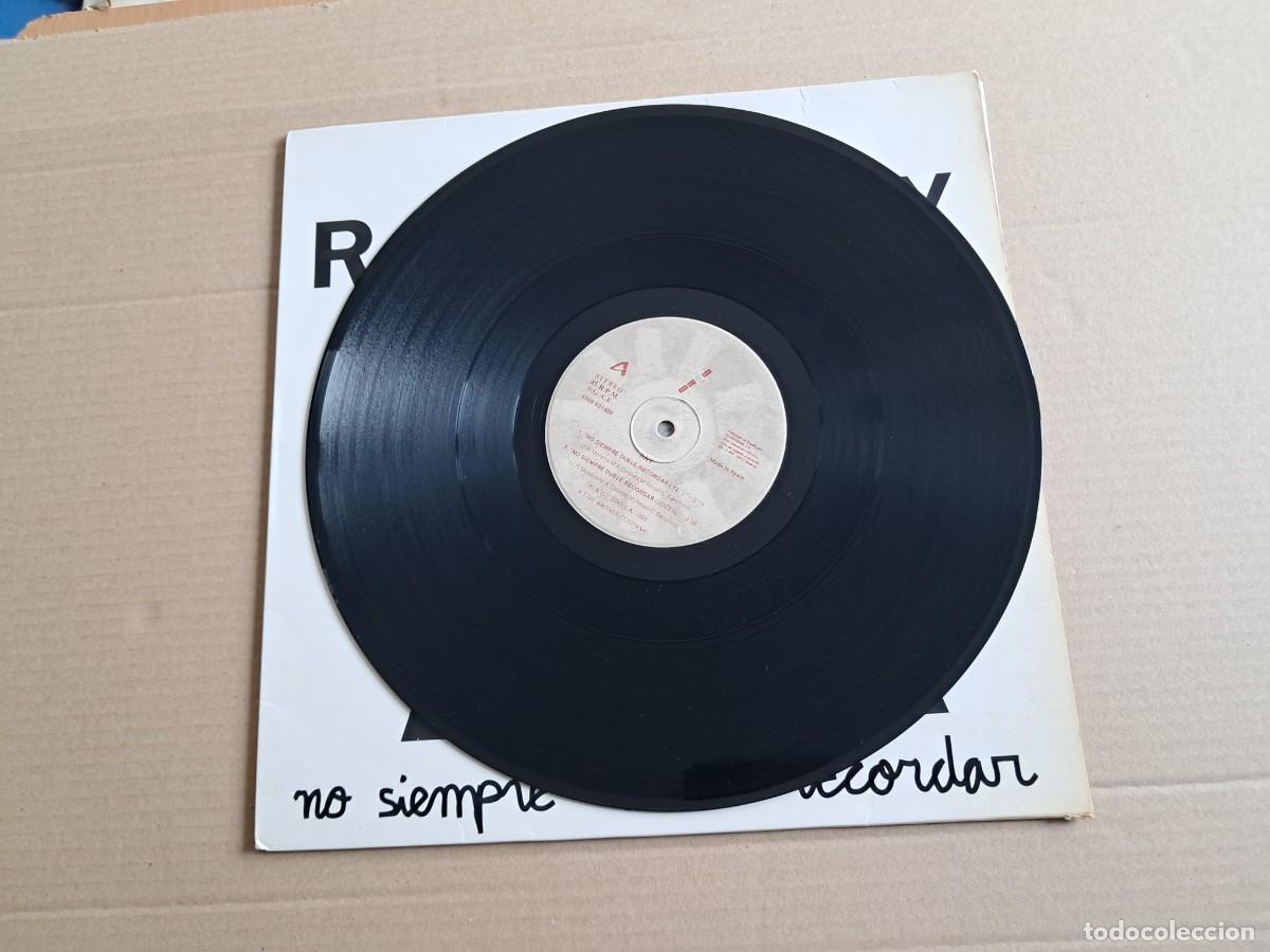 Discos de vinilo: RAY - NO SIEMPRE DUELE RECORDAR MAXI SINGLE 1993 SYNTHPOP - Foto 4