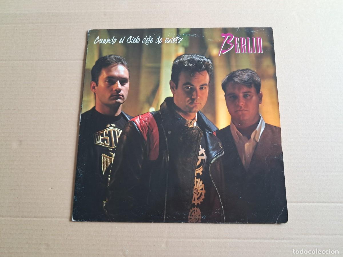 Discos de vinilo: BERLIN - CUANDO EL CIELO DEJE DE EXISTIR MAXI SINGLE 1992 SYNTHPOP - Foto 1