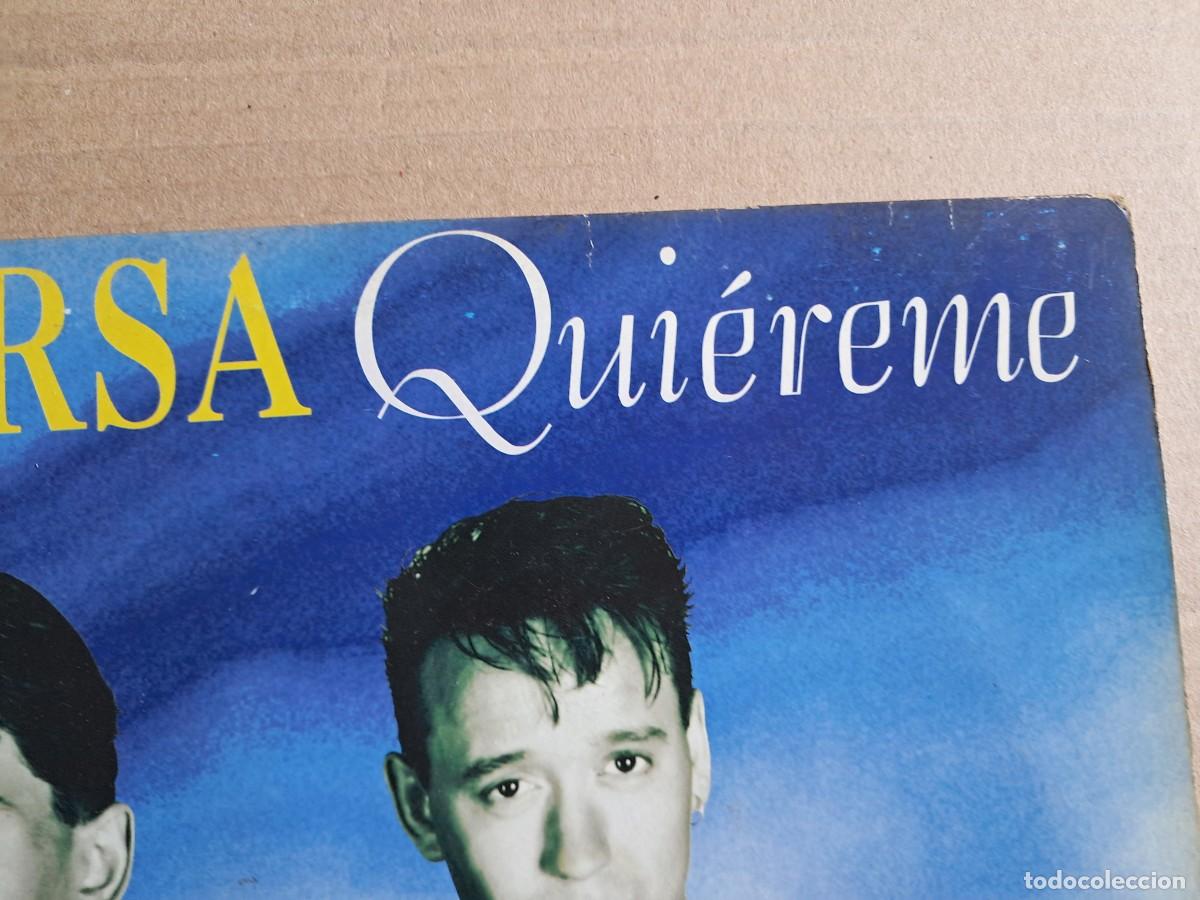 Discos de vinilo: VICEVERSA - QUIEREME MAXI SINGLE 1994 SYNTHPOP - Foto 2