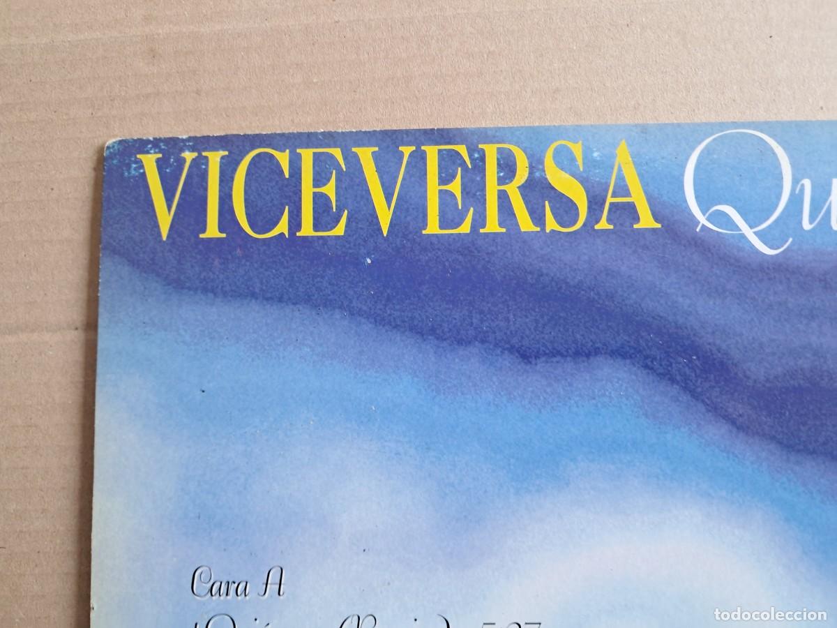 Discos de vinilo: VICEVERSA - QUIEREME MAXI SINGLE 1994 SYNTHPOP - Foto 4