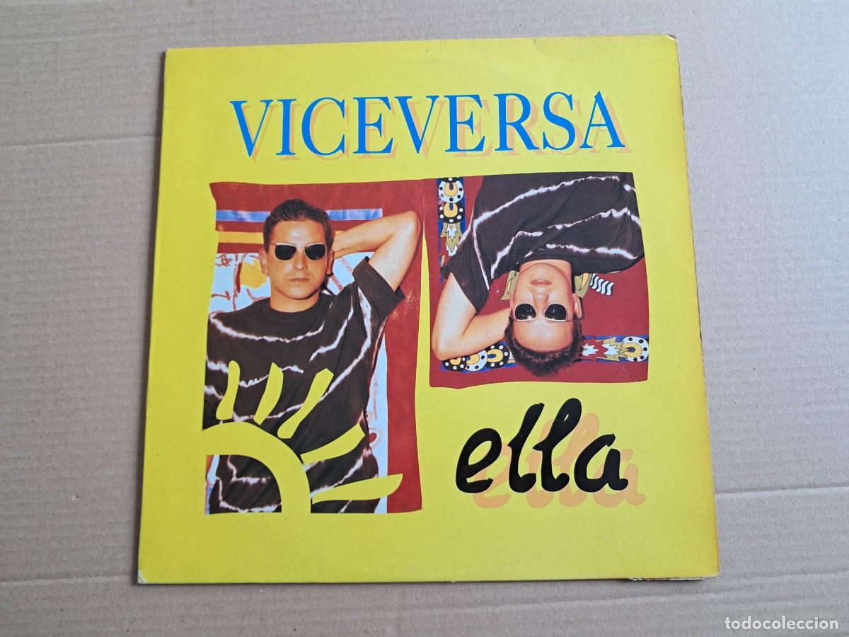 Discos de vinilo: VICEVERSA - ELLA MAXI SINGLE 1993 SYNTHPOP